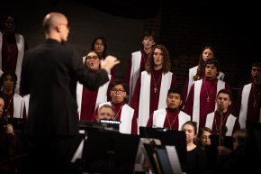 A Cappella Choir performs at An LR Christmas