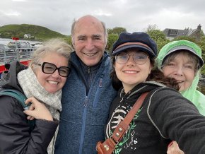 Laura Hope-Gill, Norman Bissell, Andaluna Malki and Margaret Gill