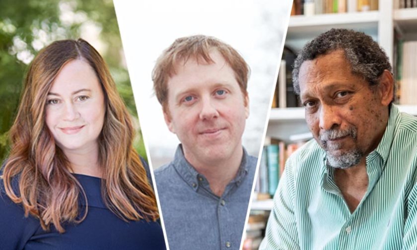 2025-2026 Visiting Writers Series Authors Shelby Van Pelt, Patrick Bringle and Percival Everett