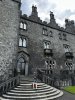 Kenzie Foyle visiting a castle